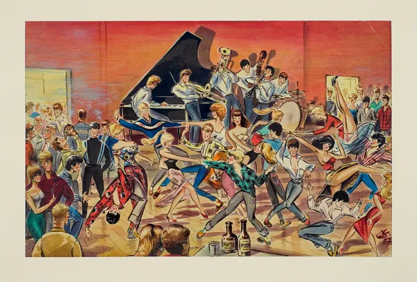 Jerzy Szelągowski, Roztańczona Stodoła, 1957