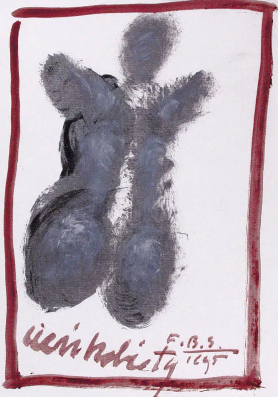 Franciszek Starowieyski, Cień kobiety, 1995 