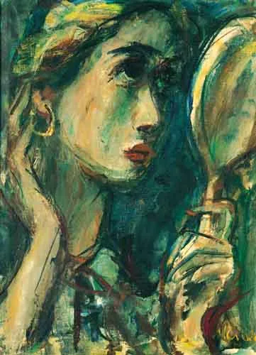 Zygmunt Menkes, Portret kobiety z lustrem