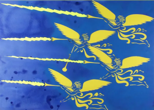 Jacek Łydżba, Anioły żółtoniebieskie, 1999