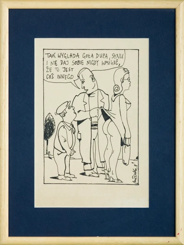 Andrzej  Mleczko, Rysunek satyryczny