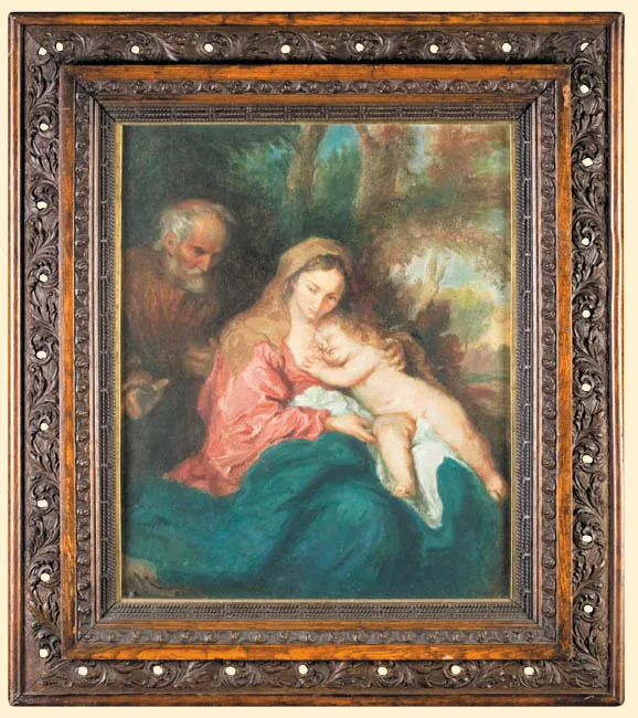 Helena Wilczyńska-Żelazkowa, ODPOCZYNEK W CZASIE UCIECZKI, 1949