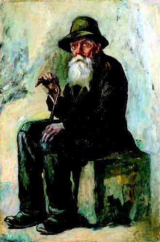 Zygmunt Menkes, Siedzący starzec