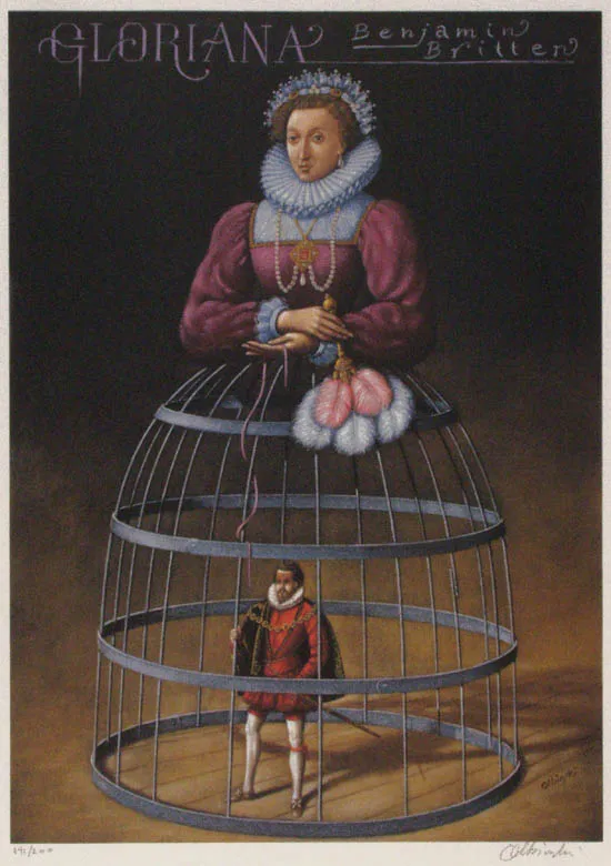 Rafał Olbiński, „Gloriana” Beniamina Brittena