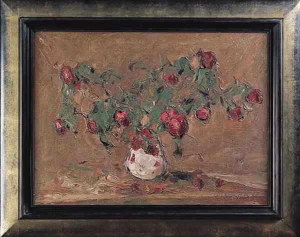 Włodzimierz Terlikowski, RÓŻE W WAZONIE, 1928