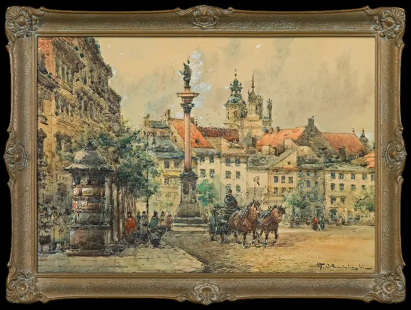 Władysław Chmieliński (Stachowicz), NA PLACU ZAMKOWYM W WARSZAWIE