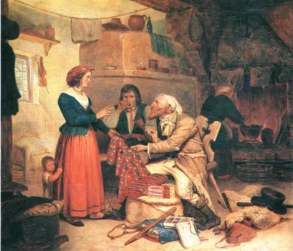 Maksymilian Antoni Piotrowski, Wędrowny handlarz