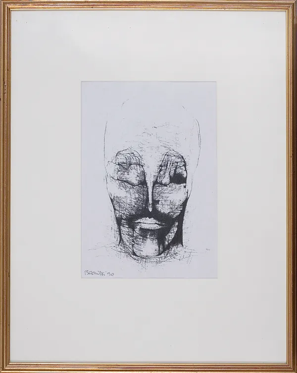 Zdzisław Beksiński, Głowa, 1990