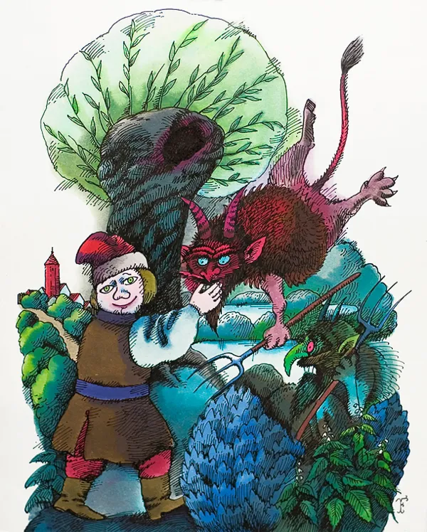 Jerzy  Flisak, Jak Boruta zakochał się..., 1986