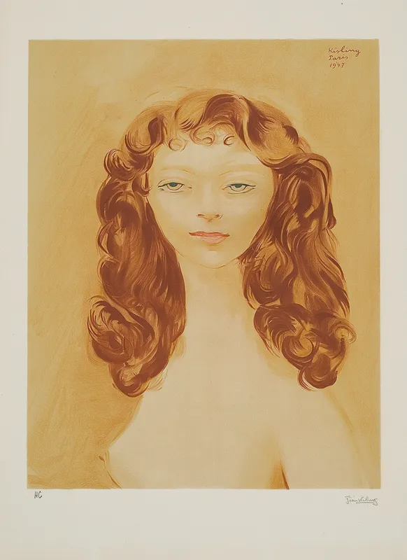 Mojżesz Kisling, Półakt, 1947