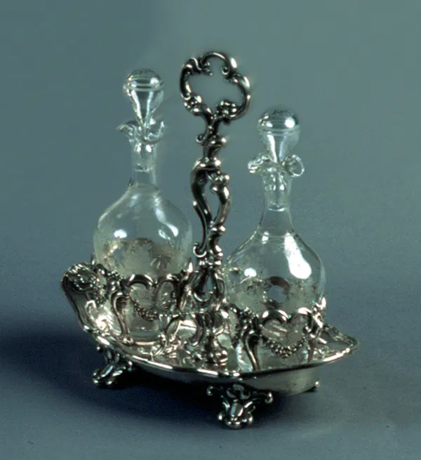 Autor nierozpoznany, Komplet do przypraw, ok. 1860