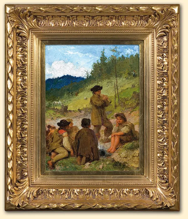 Wojciech Gerson, GÓRALSKIE DZIECI, 1881 