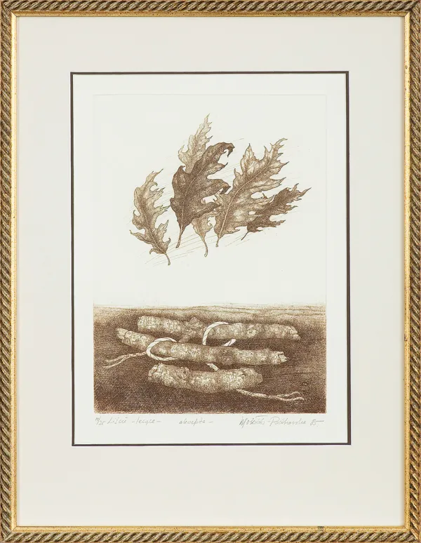 Maria Okołów-Podhorska, LIŚCIE LECĄCE, 1985