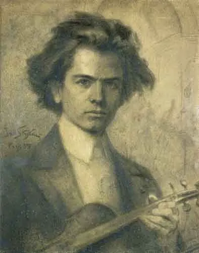 Jan Styka, Skrzypek