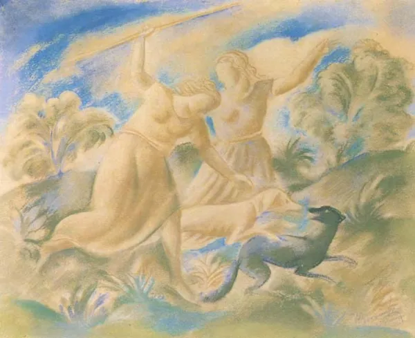 Wacław Borowski, Polowanie Diany