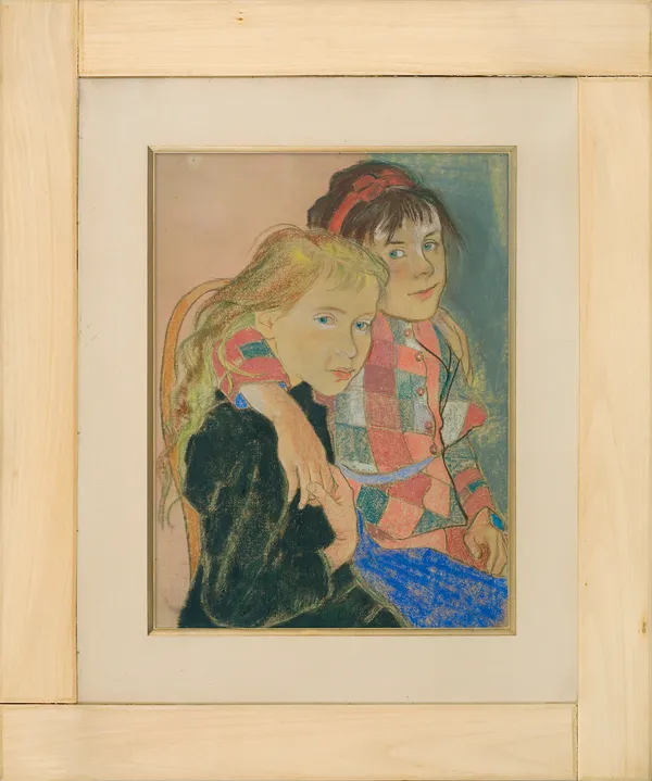 Stanisław Wyspiański, DWIE DZIEWCZYNKI, 1893/94