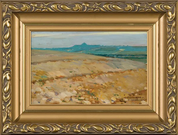 Henryk Uziembło, KRAJOBRAZ PODKRAKOWSKI, 1900