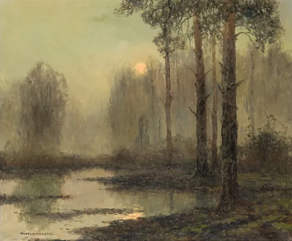 Wiktor Korecki, KSIĘŻYC NAD LASEM