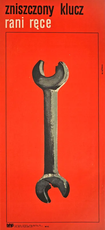 Wiktor  Górka, Zniszczony klucz rani ręce, 1968