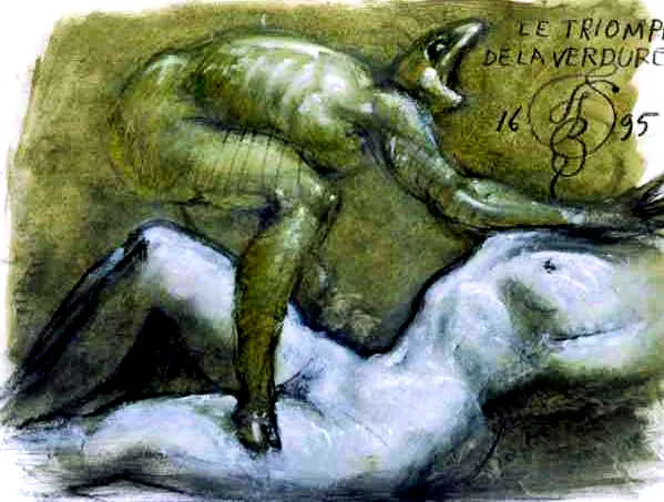 Franciszek Starowieyski, Le Triomphe de la verdure, 1995