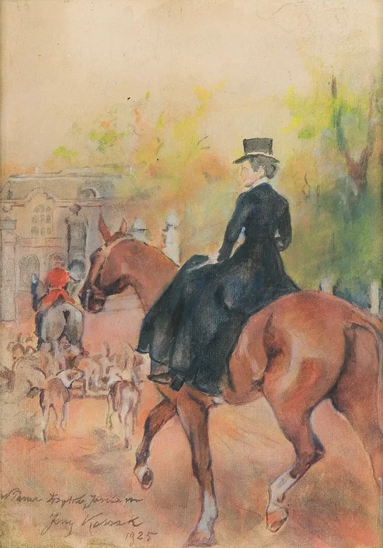 Jerzy Kossak, AMAZONKA, 1925