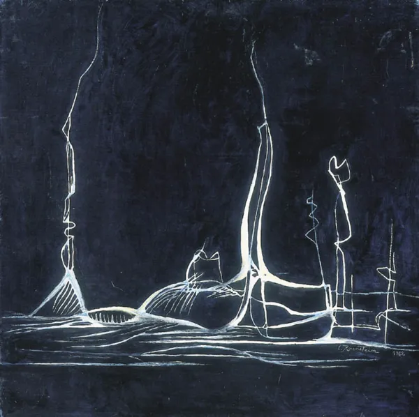 Erna Rosenstein, Krajobraz kosmiczny, 1982