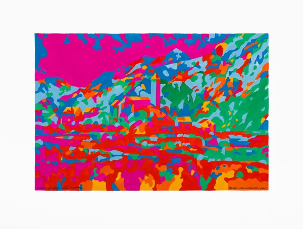 Zdzisław Otello Horodecki, PEJZAŻ SZWAJCARSKI. ALEATORYZM, 2006