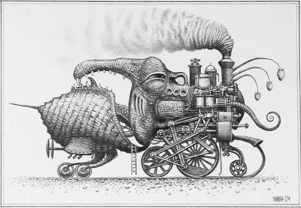 Jacek Yerka, Wąskotorowiec, 2004