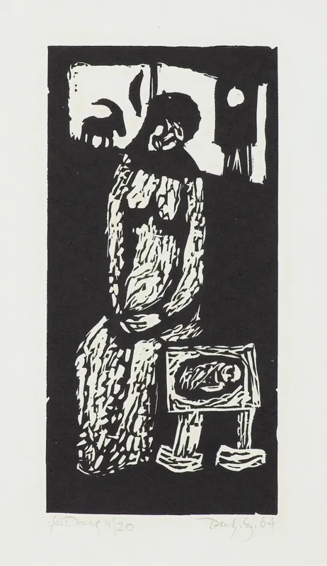 Jerzy Duda Gracz, Z CYKLU JUDAICA, 1964