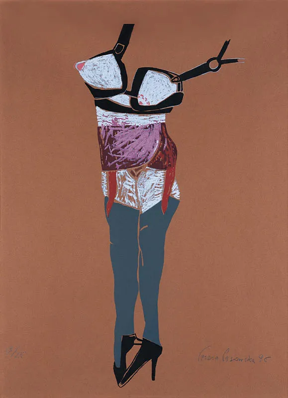 Teresa Pągowska, Kobieta stojąca, 1996