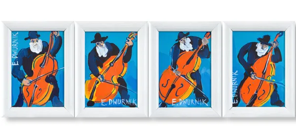 Edward Dwurnik, KONTRABASISTA, 2016