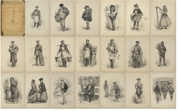 Józef Rapacki, Z dawnej i niedawnej Warszawy, 1926 