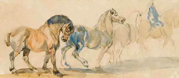 Piotr Michałowski, STAJENNY Z KOŃMI