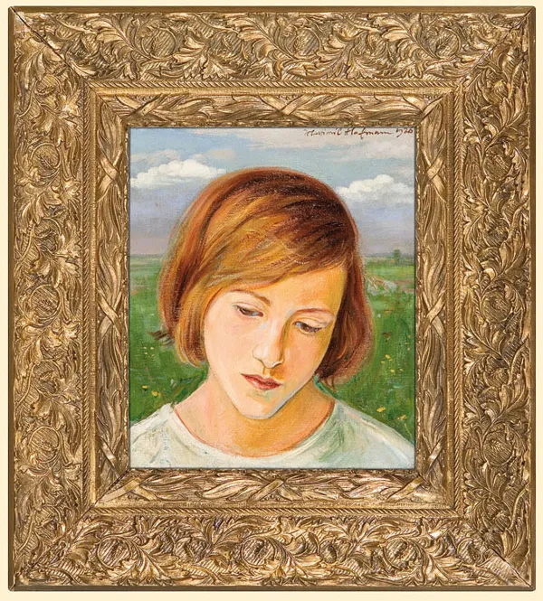 Vlastimil Hofman, GŁÓWKA DZIEWCZYNKI, 1926