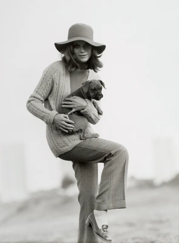 Tadeusz Rolke, Modelka z psem