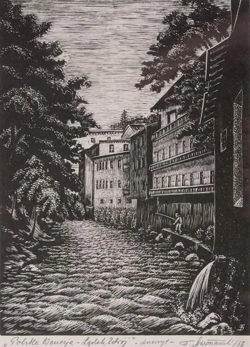 Tadeusz Dworzański, Polska Wenecja – Lądek Zdrój, 1956