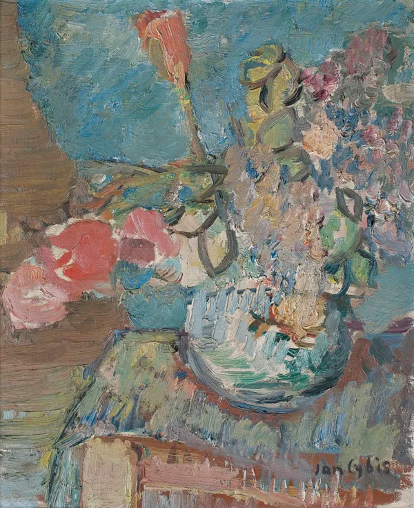 Jan Cybis, KWIATY W WAZONIE, przed 1965