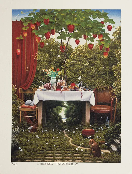 Jacek Yerka, Drzewko poziomkowe 