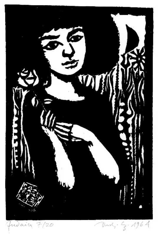 Jerzy Duda Gracz, Dziewczyna z różą 1964