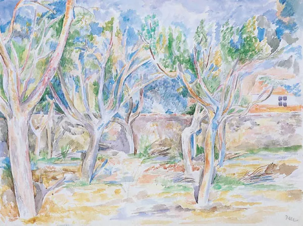 Władysław Jahl, W OGRODZIE DON RAMONA W SIGÜENZY, 1926