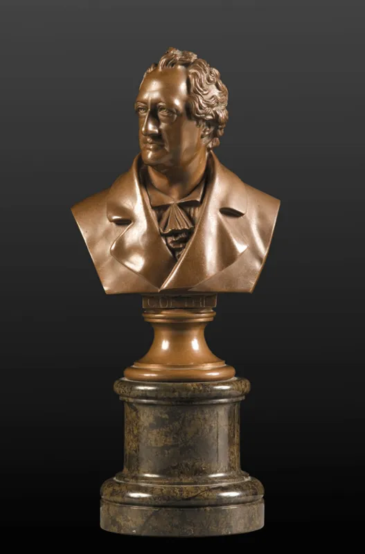 Oskar  Gladenbeck, POPIERSIE GOETHEGO, ok. 1880-1890