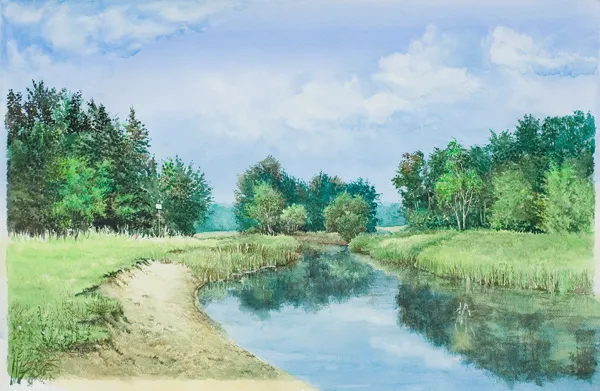 Andrzej Otawa, Nad rzeką, 2008