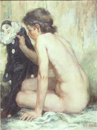 Antoine Daens, Dziewczynka z lalką