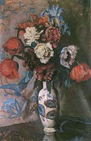 Mieczysław Filipkiewicz, Bukiet kwiatów w wazonie