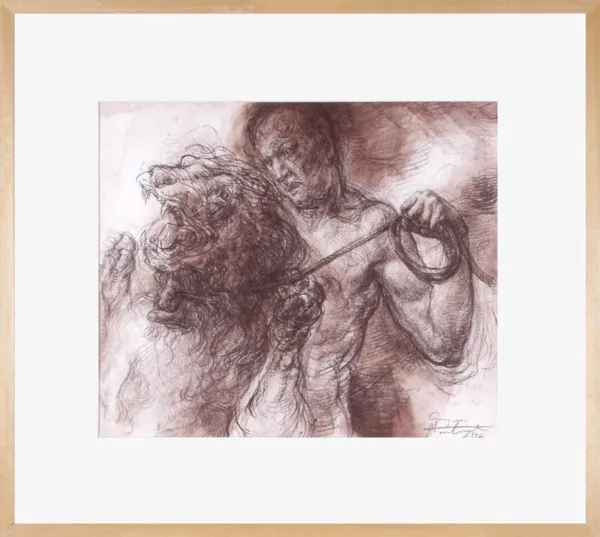 Grzegorz Stachańczyk, Poskramiający lwa, 1997