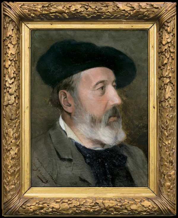 Aleksander Gąssowski, PORTRET MALARZA AMÉDÉE BAUDITA, przed 1890
