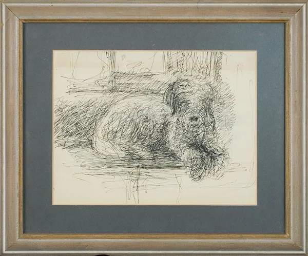 Roman Opałka, Piesek, 1949