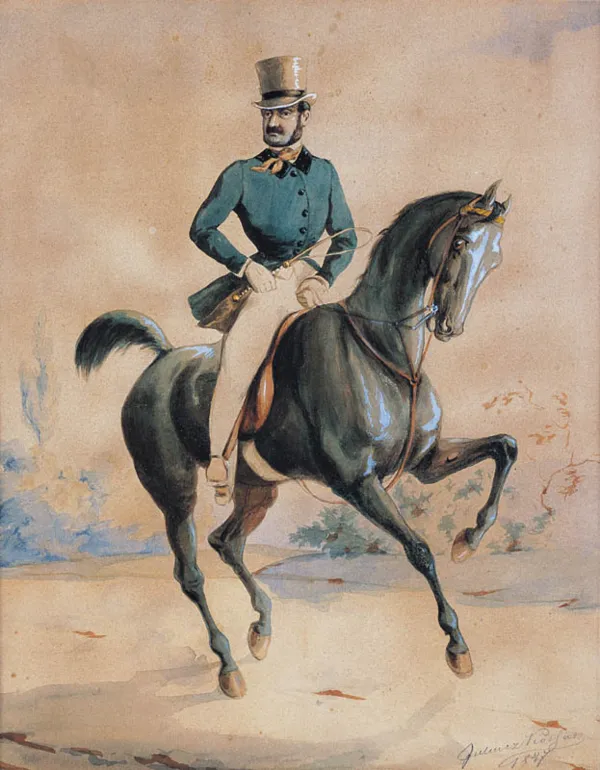 Juliusz Kossak, JEŹDZIEC, 1847