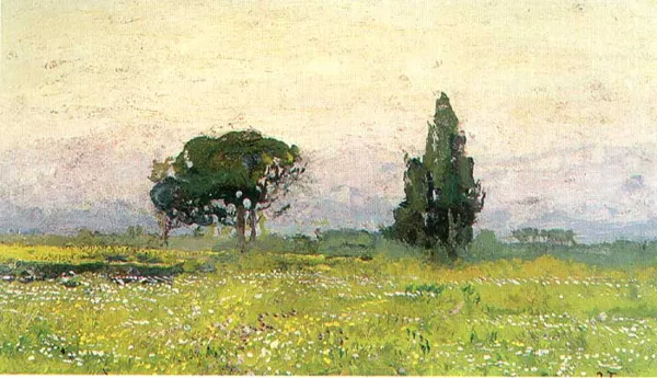 Iwan Trusz, Ukwiecona łąka