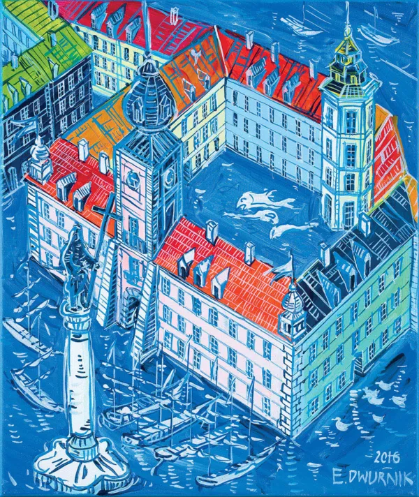 Edward Dwurnik, PLAC ZAMKOWY, 2016